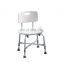 Health Care Supplies Elderly Disabled Bathroom Safety Shower Bench Chair with Anti Slip Rubber Foot