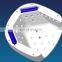 New design 60W rechargeable cordless nail lamp Lithium Battery Inside ABS Material Rechargeable Nail UV Lamp