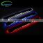 LED Door Sill Streamed Light For CADILLAC ESCALADE 2006-2014-2020 Scuff Plate Acrylic Door Sills Car Sticker Accessories