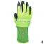 13G Seamless HPPE Liner Black Nitrile Coated Working Glove for Construction