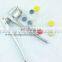 Plastic Aluminum Cap Crimper Stainless Steel Crimping Machine+Glass Vials+Rubber Stoppers+Flip Off Caps