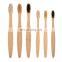 Wholesale Eco Friendly OME Logo Toothbrush Charcoal Bamboo plant based bristle for Travel
