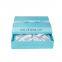 Luxury Rigid Art Paper Gift Box with Ribbons Custom Jewelry Paper Packaging boxes with EVA Inner