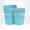 Custom Print Matte Smell Proof Standup Bags Ziplock Mylar Plastic  Packaging Bags With Window