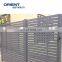 Privacy Fence Panels Wood Grain Color Metal/Aluminum/Vinyl/PVC/Plastic Privacy Fence Panels For Home And G