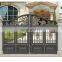Custom Villa Garden driveway gates Wrought iron entry gate design