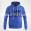 fashionable white blank pullover hoodie with your own logo and pattern printing