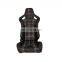 JBR1041 Hot Sale New pvc leather Single slider racing universal bucket seats for sale