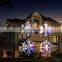 Halloween Christmas Waterproof Snowflake Starry Sky Water Film Laser Projector LED Night Lights