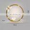 Nordic Bedroom Hotel Restaurant Butterfly Desk Lamp Acrylic 40W Gold Creative Decoration Table Lamp