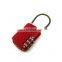 Best quality 3 digit TSA travel luggage lock combination tsa locks