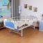 Wholesale Price Silent wheels Patient Transfer Delivery Manual Two Function Nursing Hospital Bed with Drainage Hook