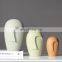 Nordic Creative Simple Decorative Character Portrait Ceramic Vases Human Face Flower Pot For Home Deco