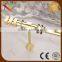 Fancy square curtain finials metal curtain rod selling from factory directly