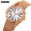 New Arrival Skmei 9252 Luxury Lady Quartz Watch Gold Wristwatch Stainless Steel Strap 30 Meters Water Resistant
