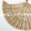 Attractive Rattan Fan Wall Decor For Kid ROom Woven Wicker Wall Hanging Art Decor Wholesale Vietnam Supplier