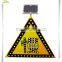 Hot Sale Aluminum LED Solar Triangle Traffic Warning Sign Board