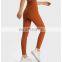 Newest 13cm Super High Waist Design Nude Feel Yoga Leggings Ankle Pants For Women Workout Fitness Gym Wear