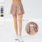 High Quality Fashion Mini Pleated Tennis Skirt Two-in-one Sexy Sports Fitness Skirt Women Golf Baseball Wear Running Clothes