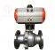 Stainless steel electric soft sealing ball valve Q941F-16P DN100