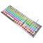 Hot sell T75 punk mechanical keyboard portable retro typewriter multi device keyboard usb waterproof keyboard with trackpad