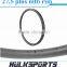 2016 New hulksports Bicycle Rims MTB Carbon 27.5" Tubeless Rims 42mm 650B dh carbon rim