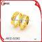 latest gold ring designs rings for woman and men stainless steel gold wedding rings                        
                                                                                Supplier's Choice