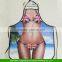 Women's Fun Novelty Cooking Apron Sexy Saucy Union Jack Bikini