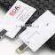 Super Thin USB Plug Flips Card Waterproof USB FlashDrive