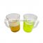 8oz freezer mugs with handle and pure water,ice gel & ice beads inside for Kids