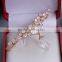 New Arrival High Quality Hot Selling Full Crystal Hair Barrettes Drop-shaped Pendant Hairgrips Hairpins For Women
