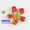 China factory wholesale metal craft flower, metal rose flowers for crafts,