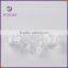 Wholesale big size abacus with hole white glass bead