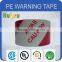 biggest manufacturer cheap & nice PE caution tape warning tape traffic barrier tape