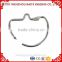 Carabiner Manufacture Zinc Plated Cup-Shaped Handbag Snap Hook Semi-circle Ring in Rigging Manufacturer