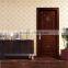 fancy design veneer laminated ebony solid wood china door interior