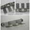 Custom 304 strong stainless steel roller chains transmission system