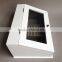 wholesale newest style roof shape wood with velvet jewelry gift boxes