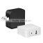 New USB Charger 2 Ports 5V 4.8A With Type C Have EU US UK Plug