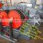 Automatic waste tire recycling line double shaft tire shredder machine