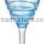 Plastic Swirl Wine Glass Plastic swirl Tumbler Plastic Goblet Win Glass