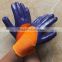 13 gauge 35g~50g nitrile coated construction safety gloves