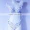 2017Christmas design most popular and hot sale transparent sexy bra set underwear