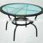 Dia38*H40cm leisure round glass coffee table/used coffee table for sale