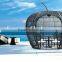 luxury modern furniture round chair price with gazebo