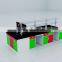 low price in China Steel Lab Modular Island Bench