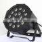 Promotion rgbw 18x10w led par stage lighting