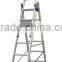 Aluminium extension telescopic Ladder with CE/En 131 810 CM