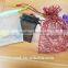 shimmer organza fabric bags/pouch for wedding candy