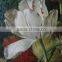 diy canvas oil painting on Top quality Water Resistant poly-cotton inkjet fabric